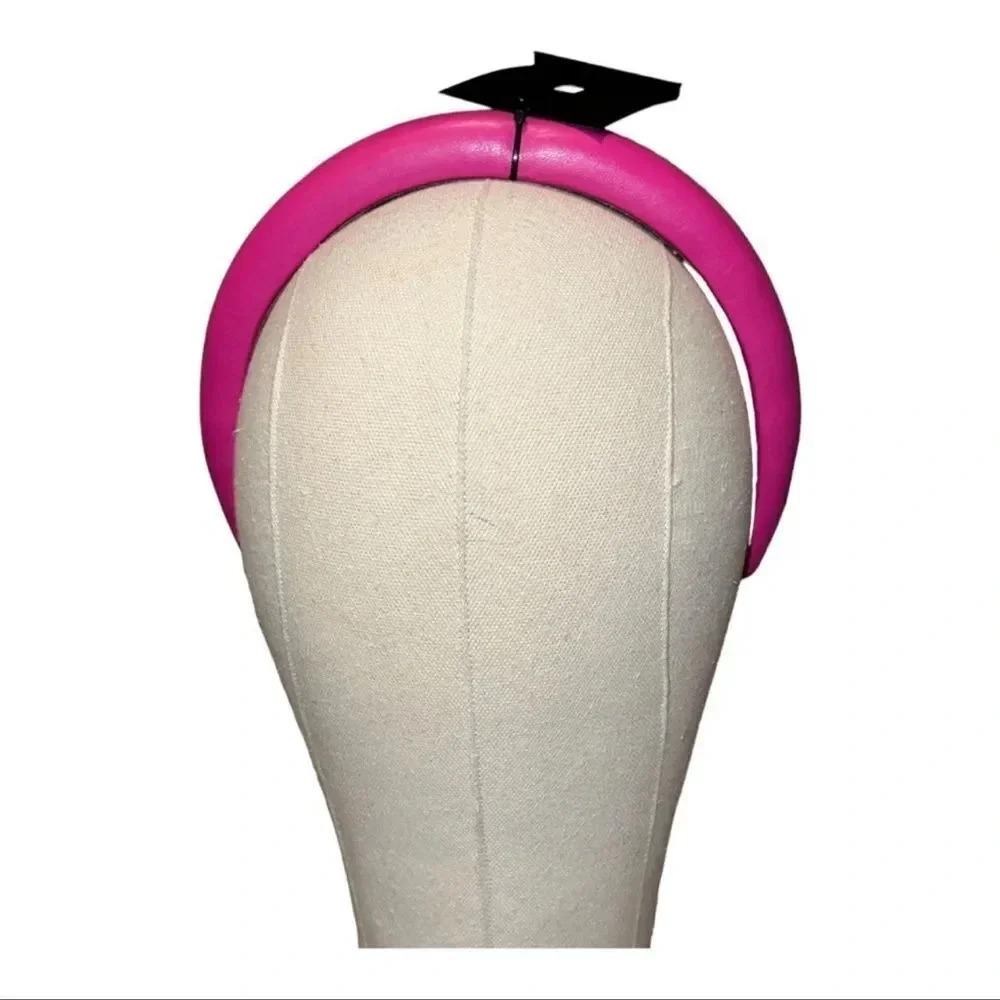 INC International Concepts Padded Fabric Headband Magenta Pink NWT - Picture 6 of 8